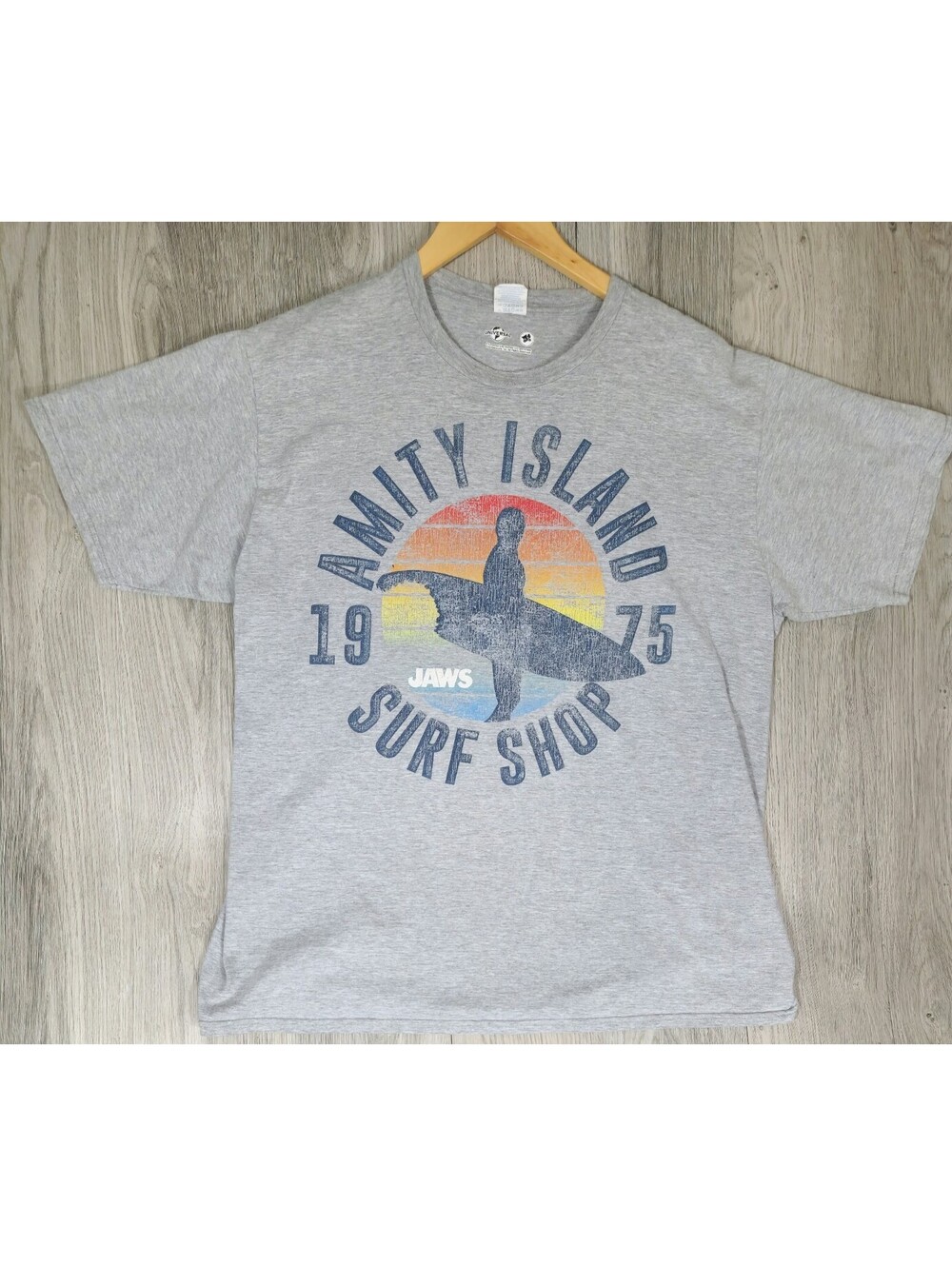 Universal Studios Jaws Amity Island Surf Shop 1975  XL Tshirt #12